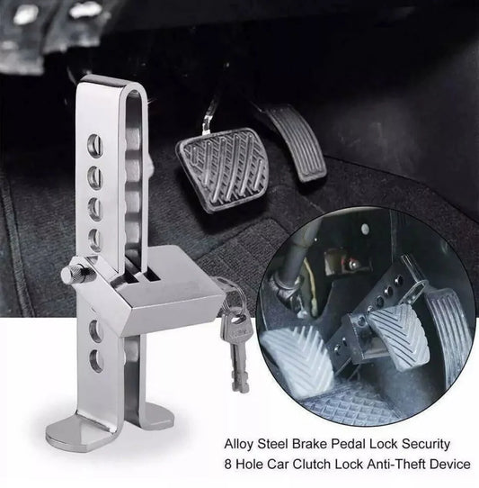 Car Pedal Lock Anti-Theft Pakistan | Universal Fit | Stainless Steel